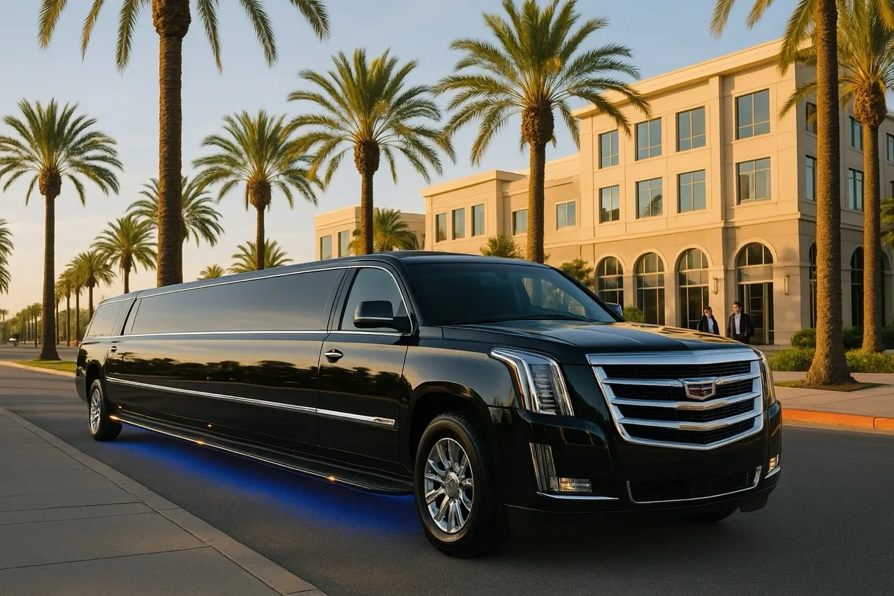Cadillac Escalade Limo from RentX Cadillac Escalade Limo from RentX