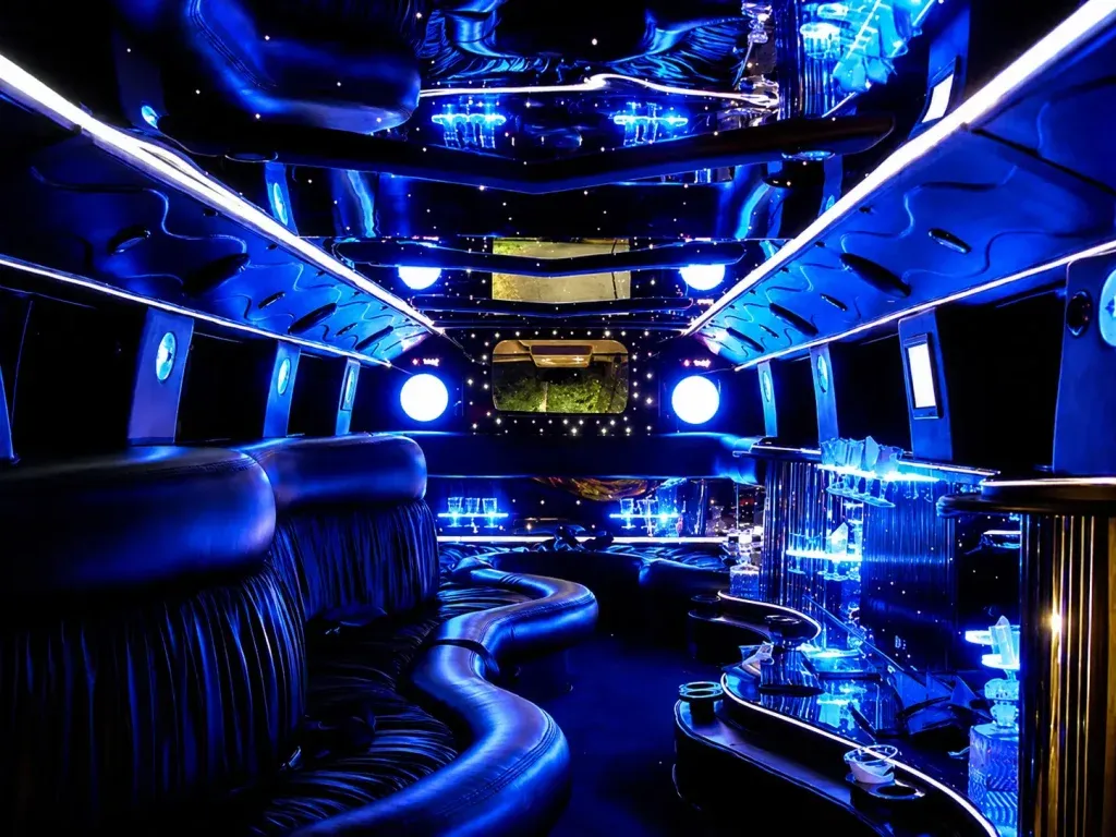 White 12-18 Hummer Stretch Limo, photo 2 for limo rental