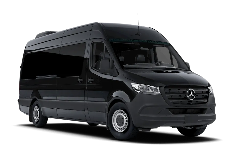 Black 13 Passenger Sprinter Limousine for mercedes sprinter rental in Fountain Valley, CA Black 13 Passenger Sprinter Limousine for mercedes sprinter rental in Fountain Valley, CA
