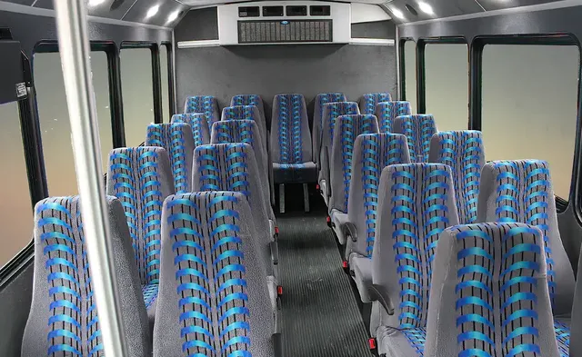 18 Passenger Mini Bus for charter bus rental in Dallas, TX
