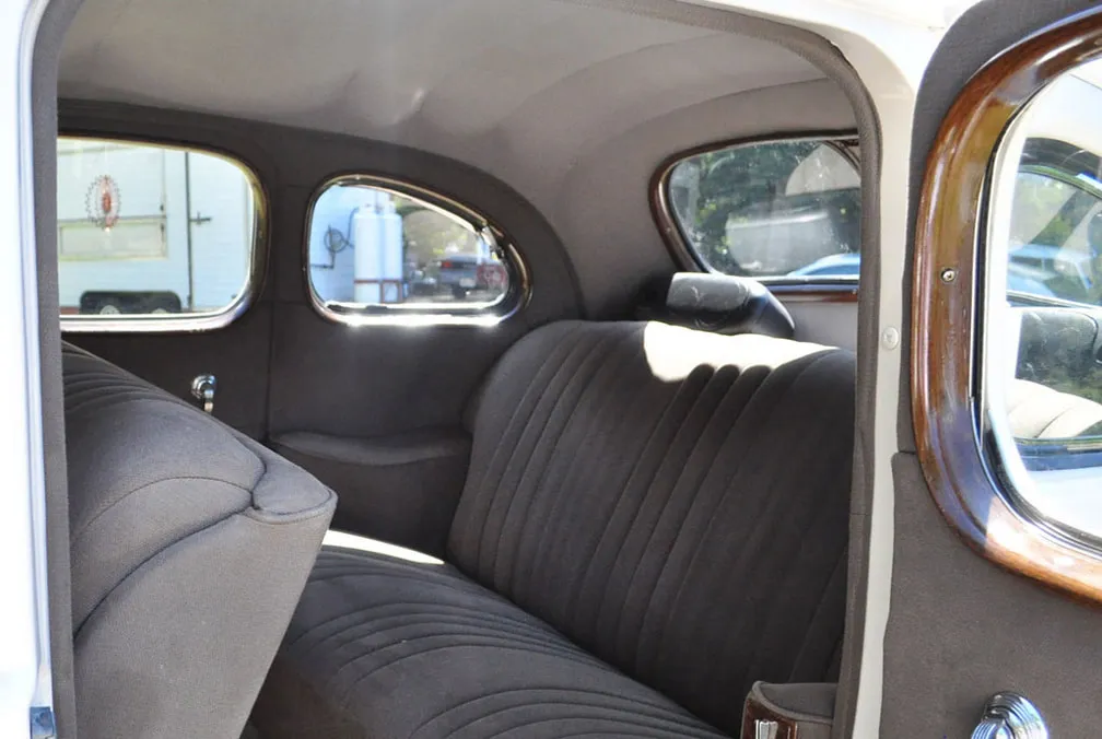 1939 Packard interior, photo 8 for wedding car rental in East Freetown, MA 1939 Packard interior, photo 8 for wedding car rental in East Freetown, MA