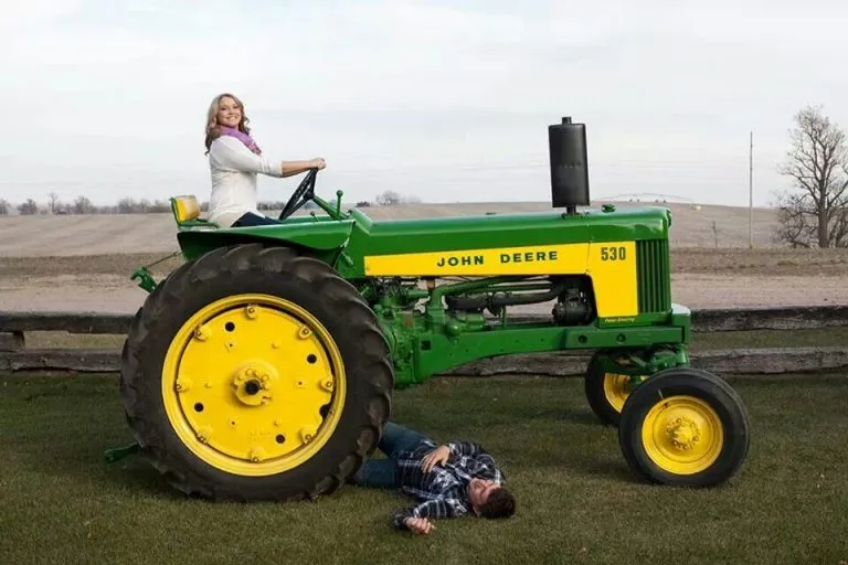 1958 John Deere 530 Vintage Tractor — Event Display for novelty car rental in Auburn, WA