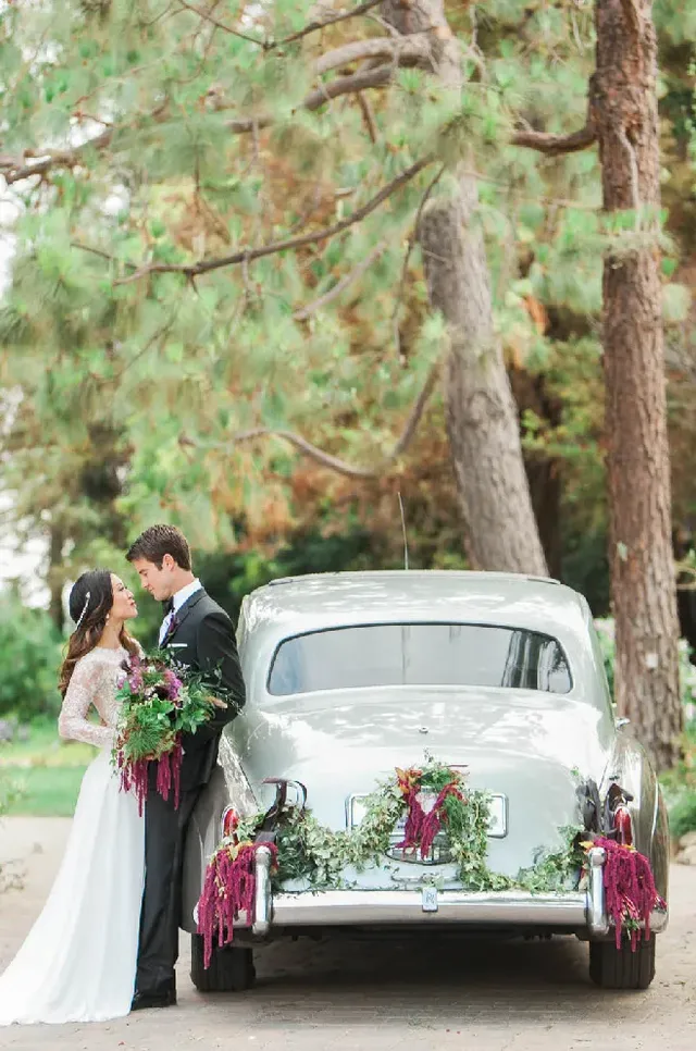 1958 Silver Rolls Royce Silver Cloud I exterior, photo 5 for wedding car rental in Creston, CA