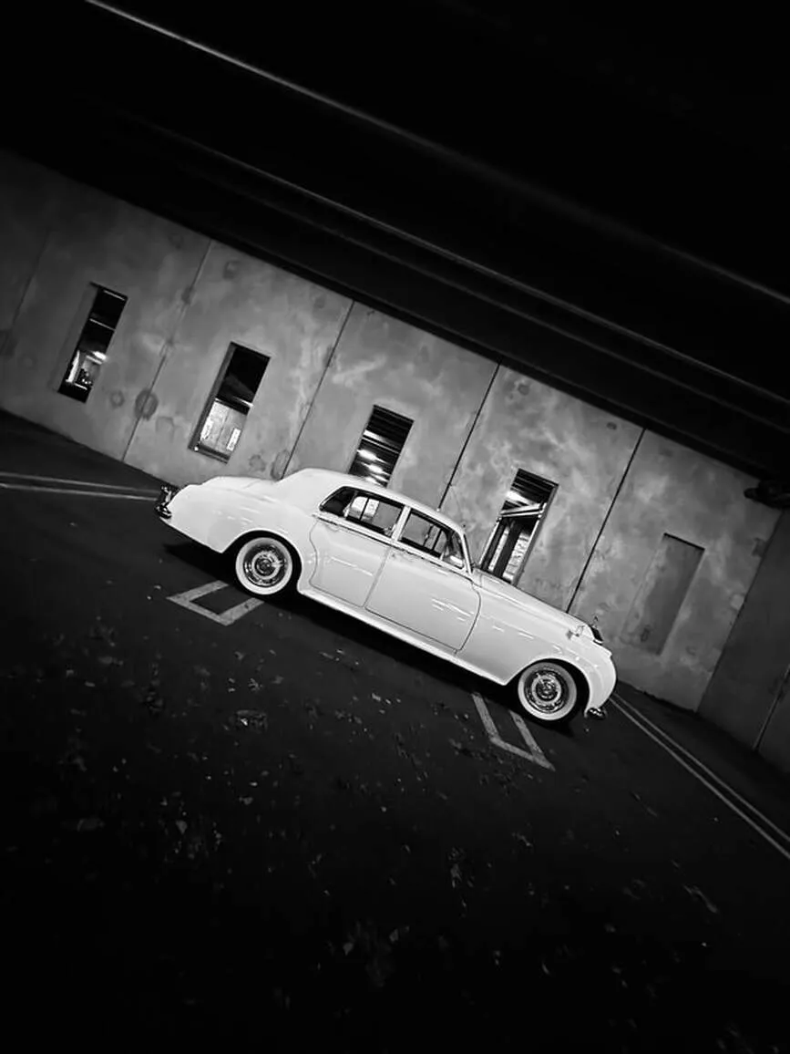 1959 Rolls-Royce Silver Cloud exterior, photo 7 for wedding car rental in North Attleboro, MA