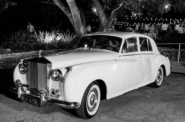 White 1960 Rolls Royce Silver Cloud II