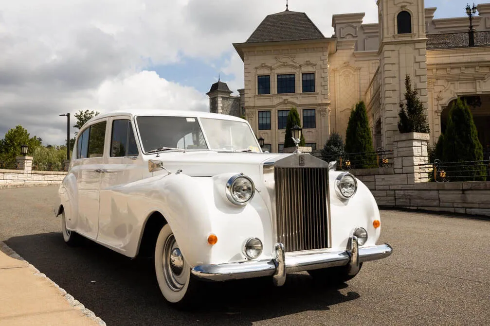 1962 Rolls Royce Austin Princess Stretch Limousine exterior, photo 3 for quinceanera transportation in Shutesbury, MA