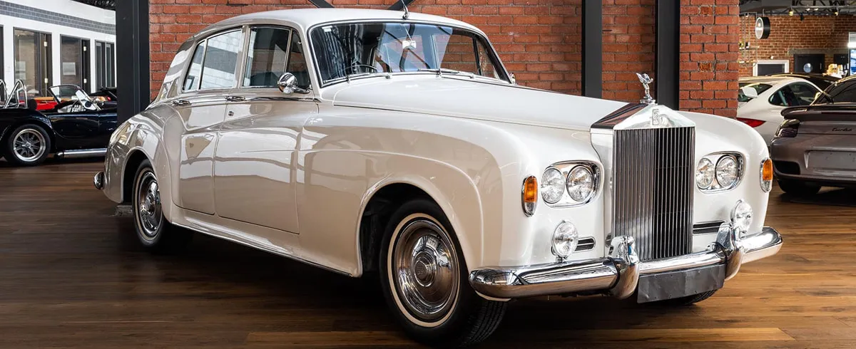 1964 Rolls Royce Silver Cloud for wedding car rental in Houtzdale, PA
