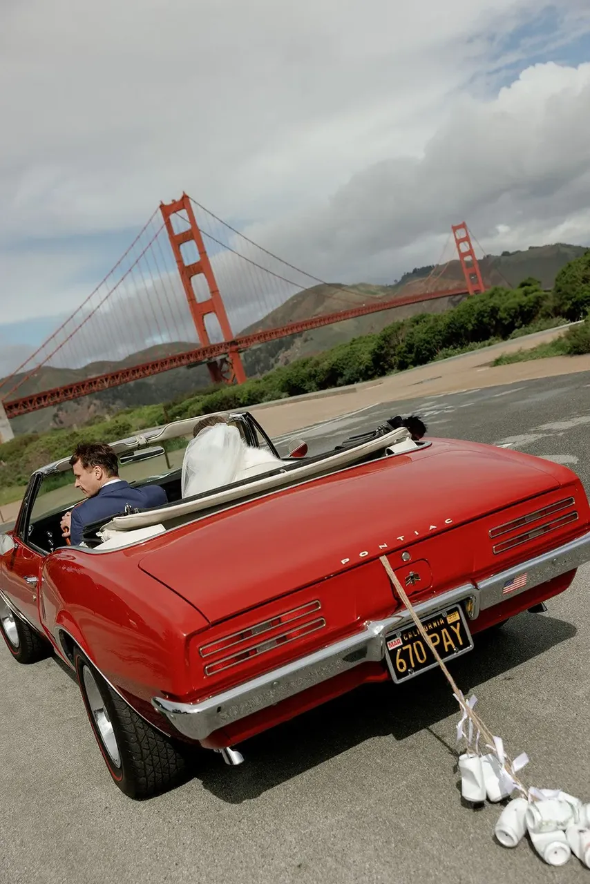 Red 1967 Pontiac Firebird, photo 4 for classic car rental in Danville, CA