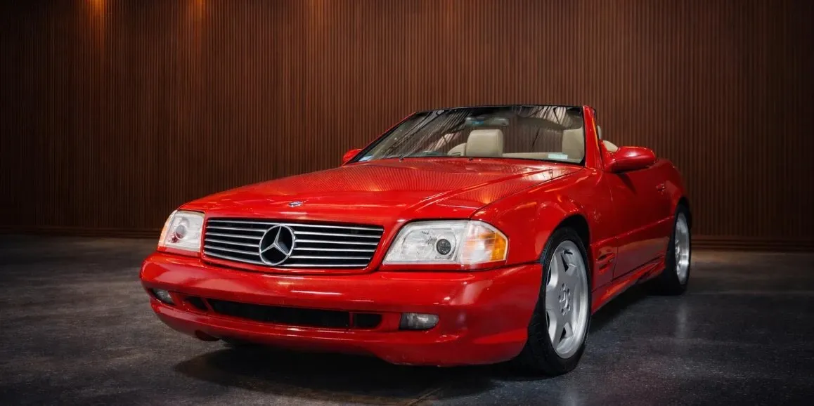1996 Mercedes-Benz SL500 — Red for luxury car rental in Toms River, NJ 1996 Mercedes-Benz SL500 — Red for luxury car rental in Toms River, NJ