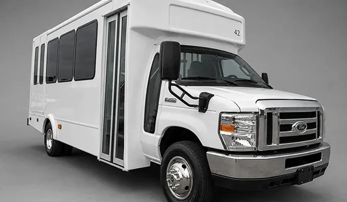 20 Passenger ADA Mini Coach for minibus rental in Capay, CA