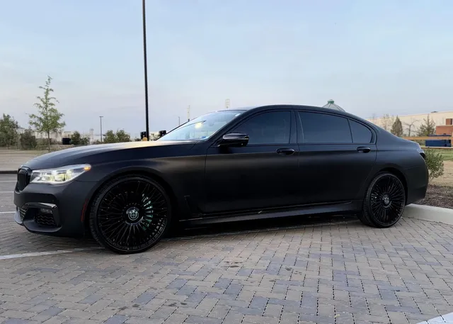2016 BMW 750i for chauffeur car rental in Mattaponi, VA