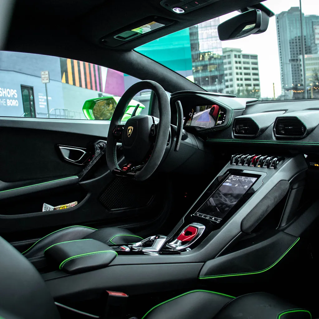 Green 2022 Lamborghini Huracan EVO Verde Mantis, photo 11 for exotic car rental in Rockville, MD Green 2022 Lamborghini Huracan EVO Verde Mantis, photo 11 for exotic car rental in Rockville, MD