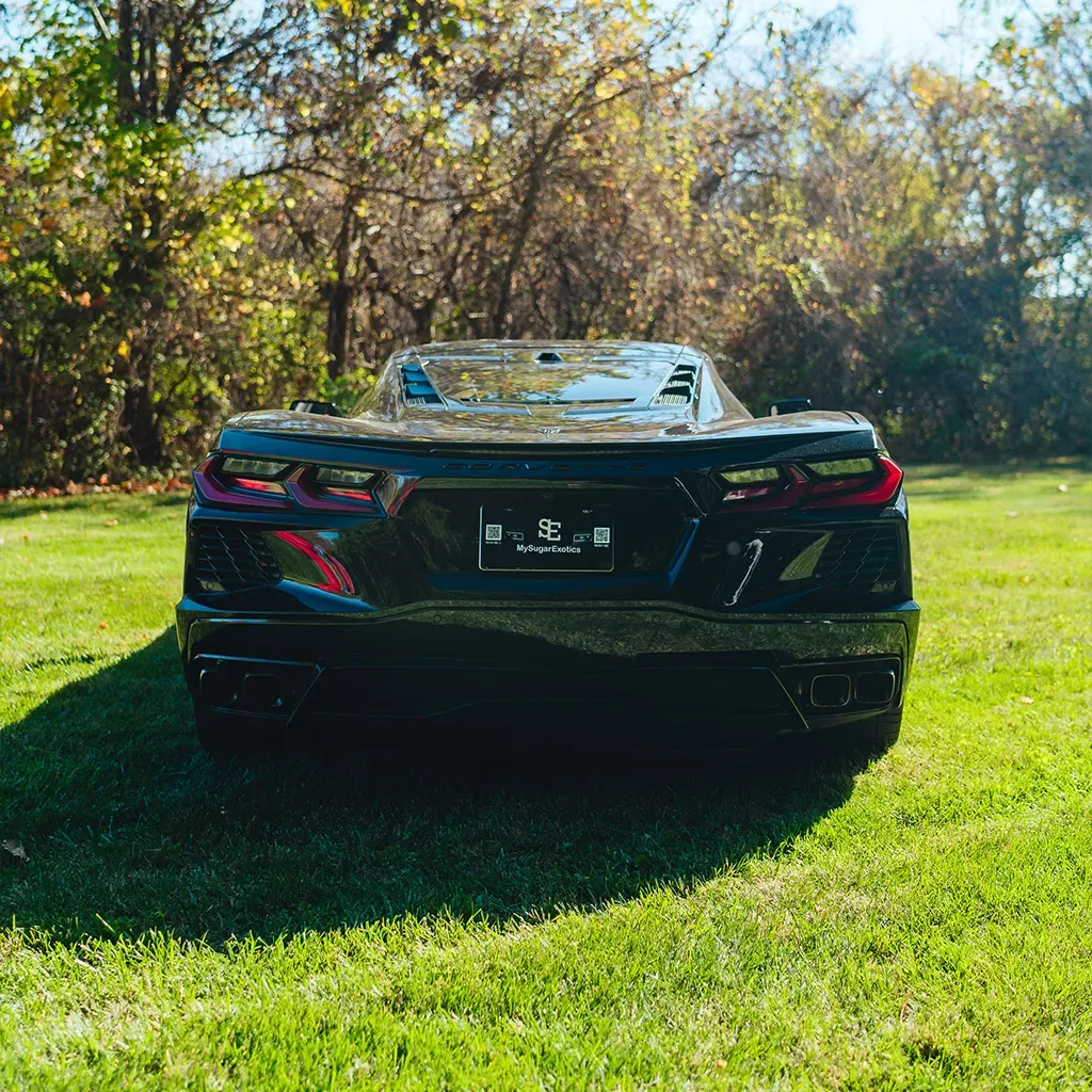 Black 2023 Corvette C8 2LT Convertible, photo 7 for luxury car rental in Rockville, MD