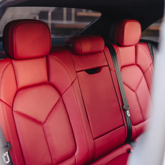 White 2023 Porsche Macan S SUV, photo 3 for airport transfers