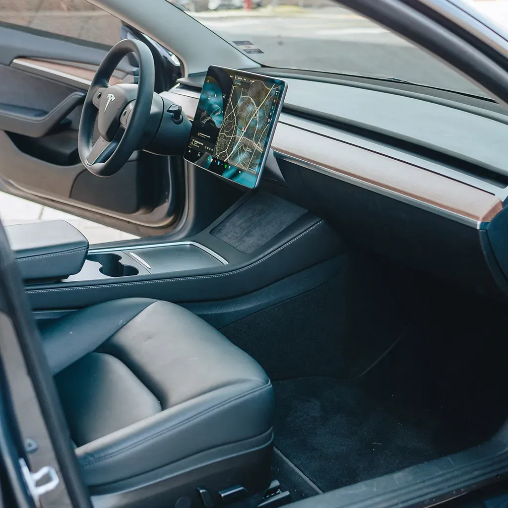 Gray 2023 Tesla Model 3 Long Range, photo 5 for black car service in Whittemore, MI