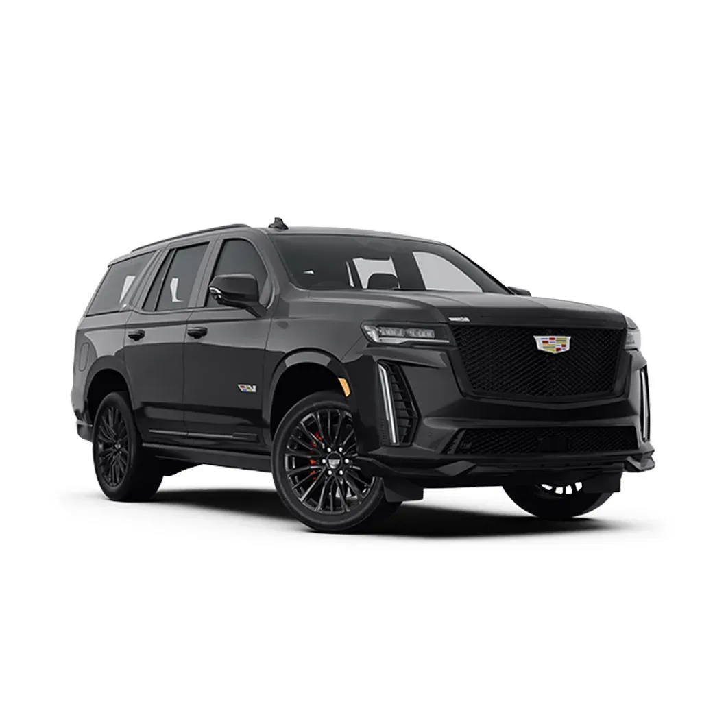 Black 2024 Cadillac Escalade ESV V-Series for airport transfers Black 2024 Cadillac Escalade ESV V-Series for airport transfers