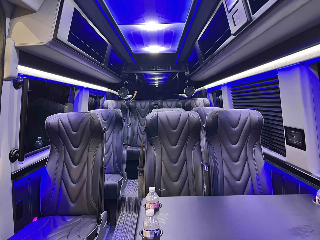 Black 2024 Mercedes Exec Sprinter 14 Pax, photo 2 for mercedes sprinter rental in Indian Wells, CA