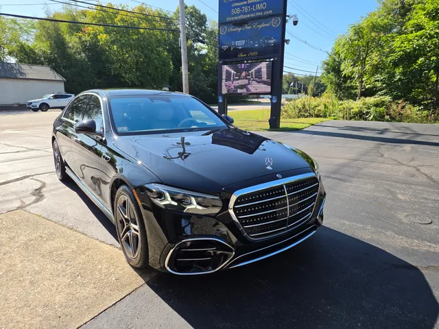 Black 2027 Mercedes-Benz S580 4 Passenger Sedan for sedan rental