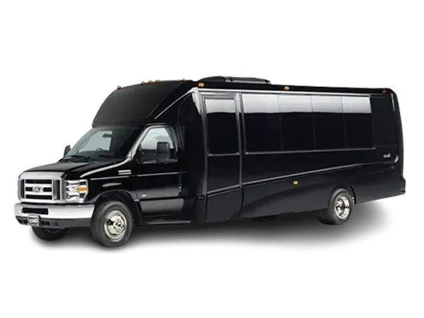 23 Passenger Mini Coach for minibus rental in Nicolaus, CA