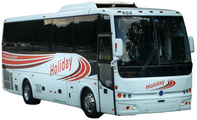 30 Passenger Mini Motorcoach for charter bus rental in Glennville, GA