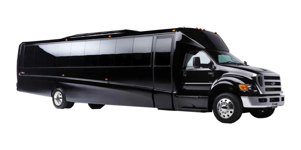 34 Passenger Executive Shuttle Bus for minibus rental
