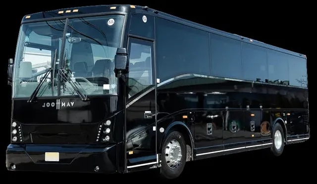 40 Passenger Motor Coach with Bathroom for charter bus rental in Staten Island, NY