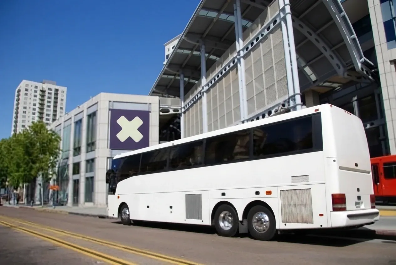 49 Passenger Full-Size Motorcoach for charter bus rental 49 Passenger Full-Size Motorcoach for charter bus rental