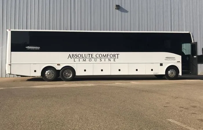 50 Passenger Limousine Bus for party bus rental 50 Passenger Limousine Bus for party bus rental