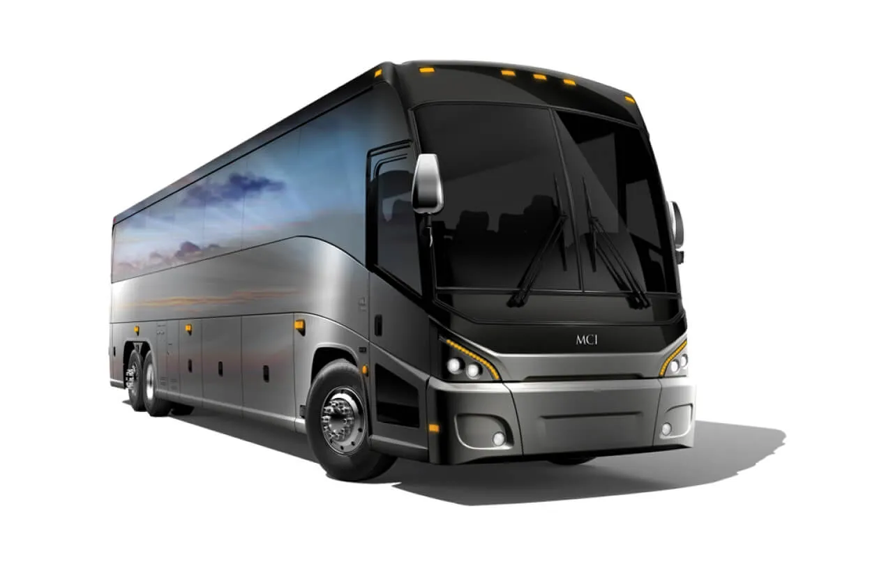 55 Passenger Motor Coach for charter bus rental in Seattle, WA