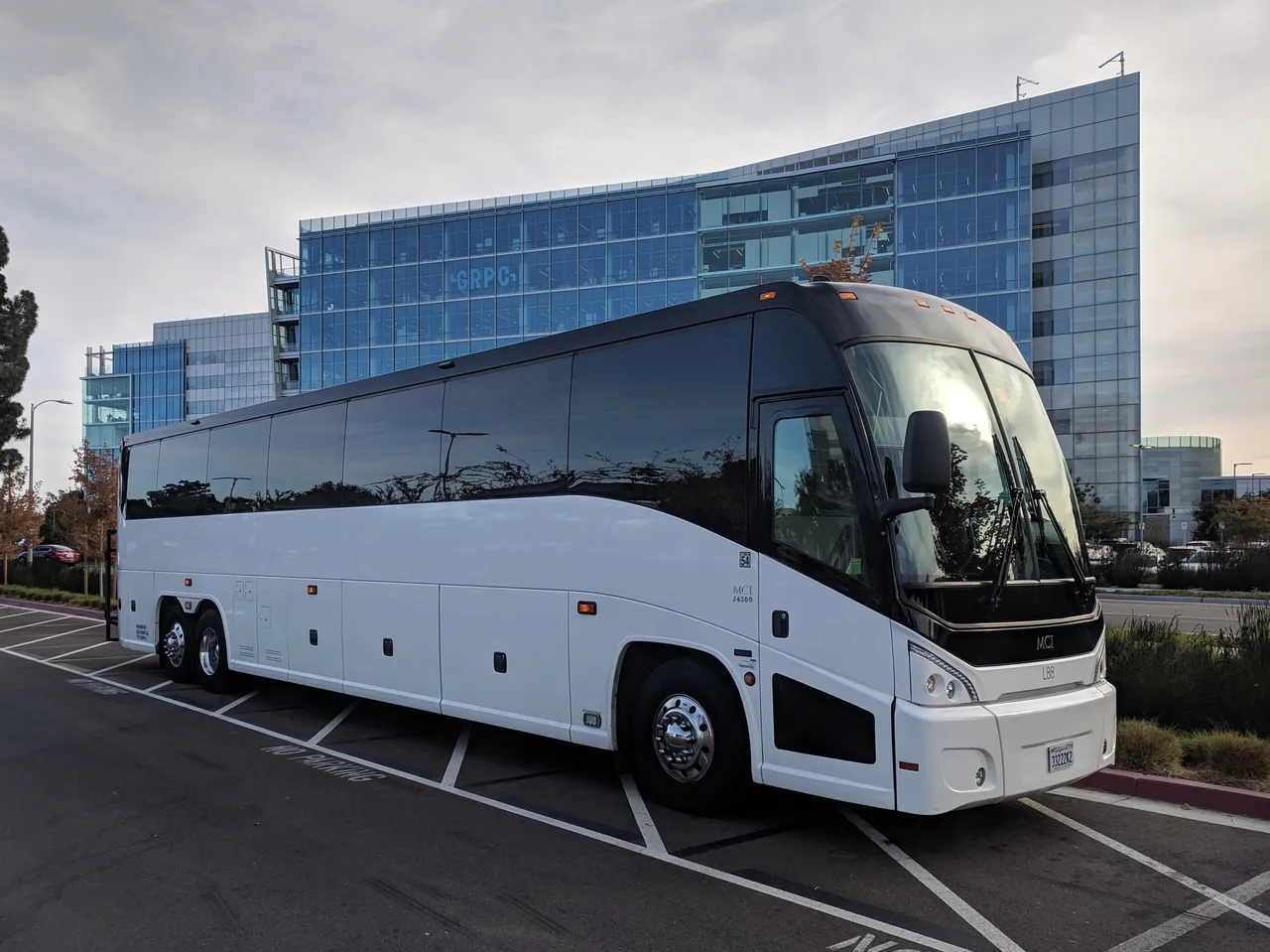 56-Passenger MCI American Coach for charter bus rental 56-Passenger MCI American Coach for charter bus rental