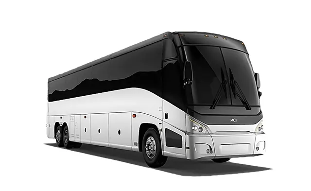 56 Passenger Motor Coach for charter bus rental in Ward County, TX