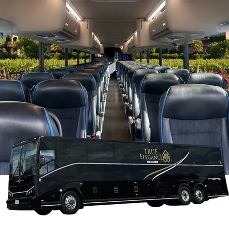 56 Passenger Motorcoach OTR for charter bus rental