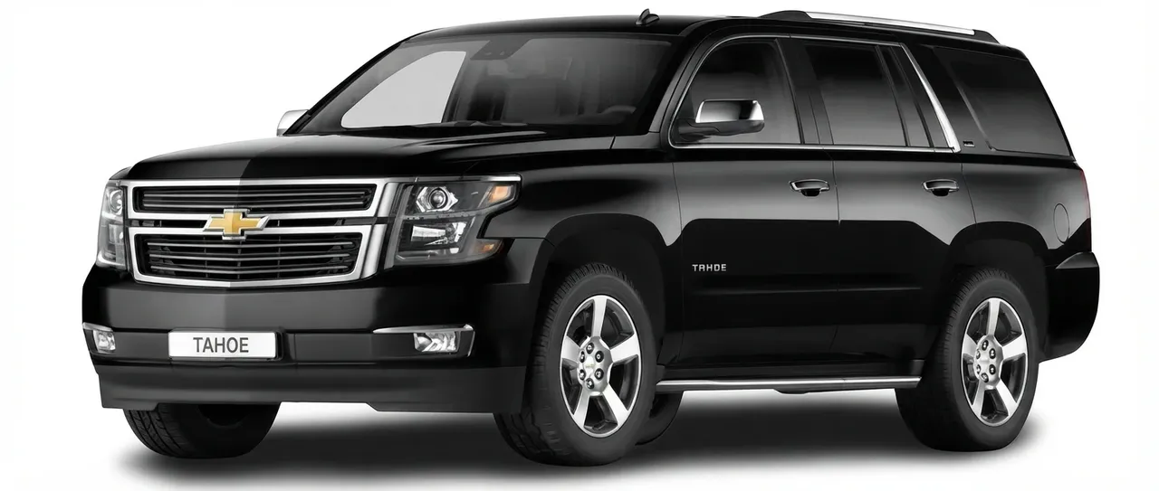 6 Passenger Chevrolet Suburban for black car service in Hellertown, PA