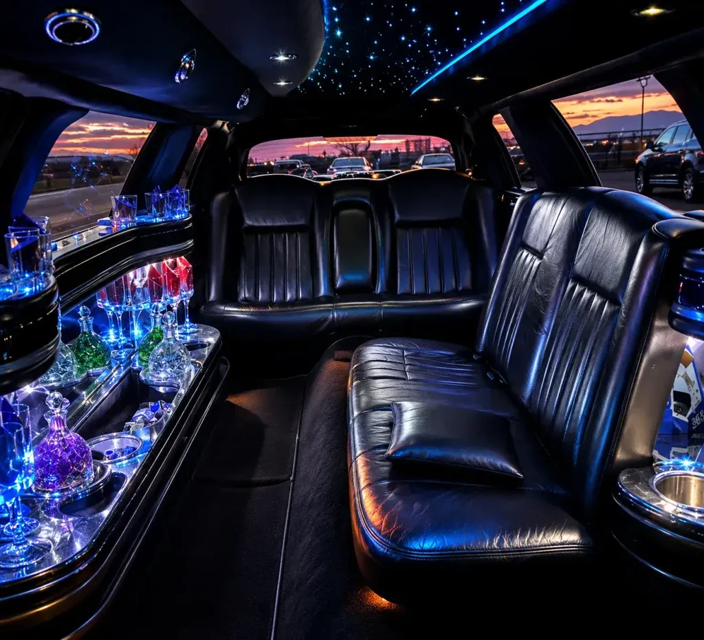 White 8 Pax Lincoln Stretch Limo, photo 2 for limo rental in Los Altos, CA