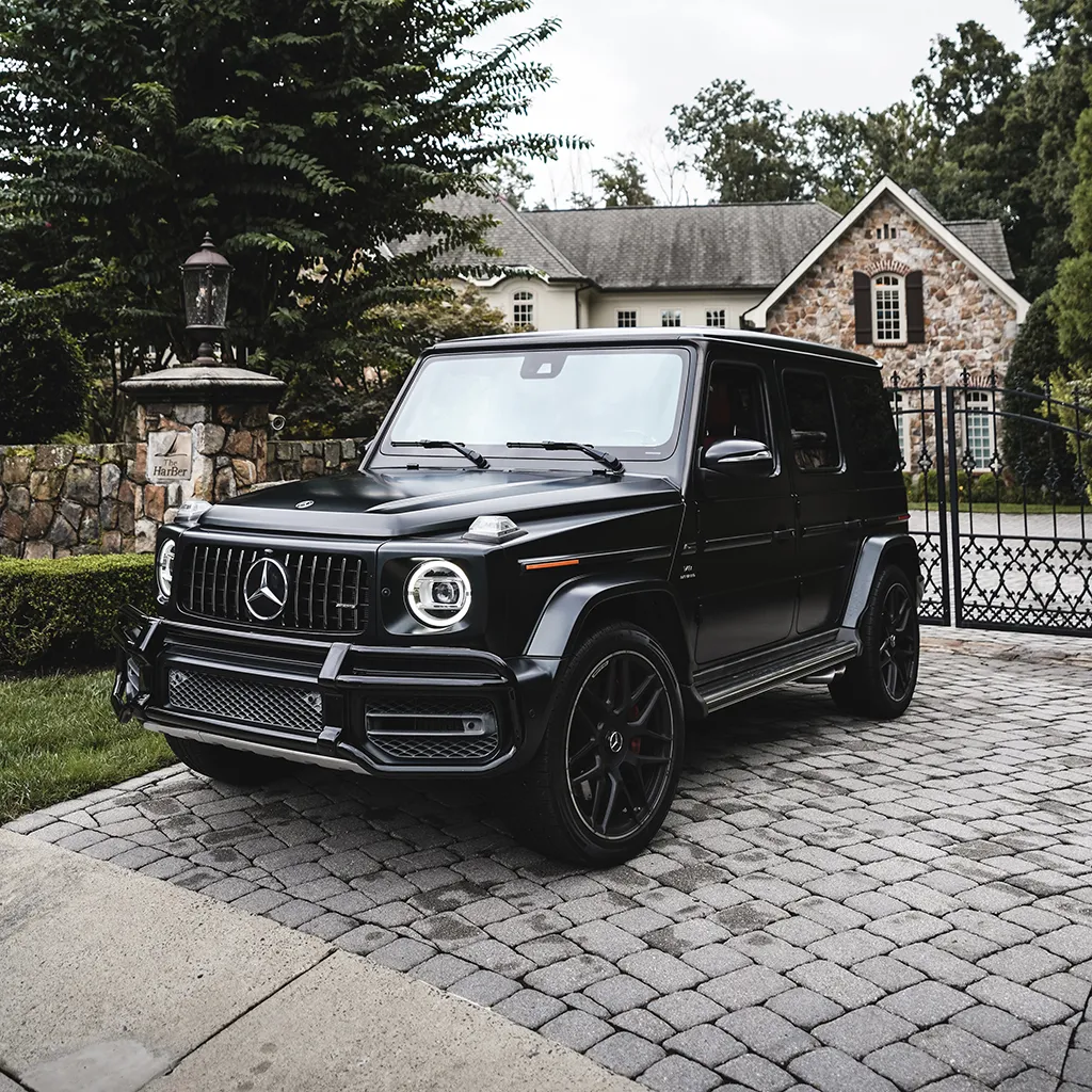 AMG G63 G-Wagon Designo Matte Black, photo 2 for airport transfers