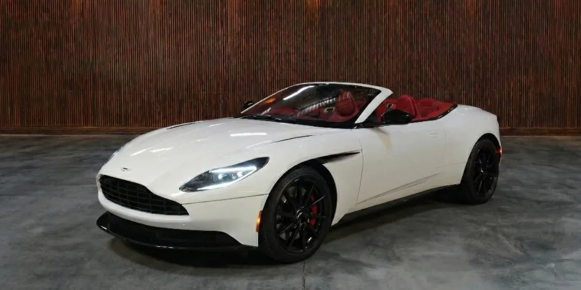 White Aston Martin DB11, photo 2 for exotic car rental in Northampton County, PA