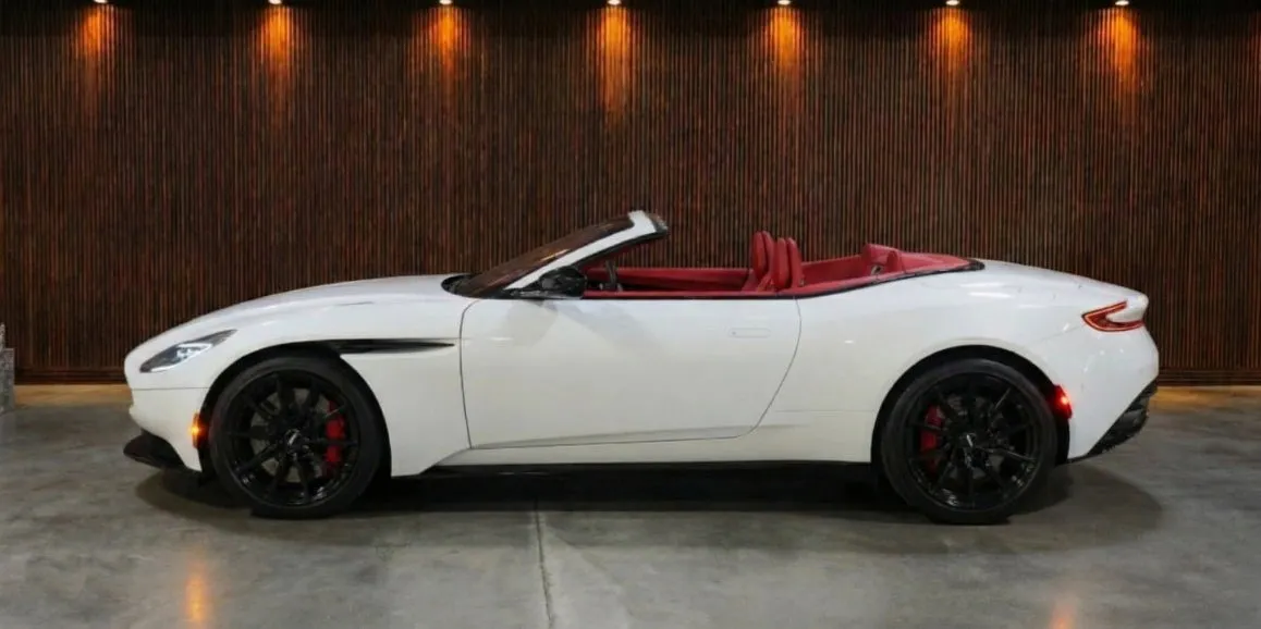 White Aston Martin DB11, photo 3 for exotic car rental in Northampton County, PA