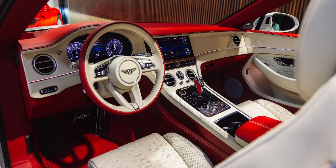 White Bentley GTC Speed, photo 4 for exotic car rental in Point Pleasant, PA