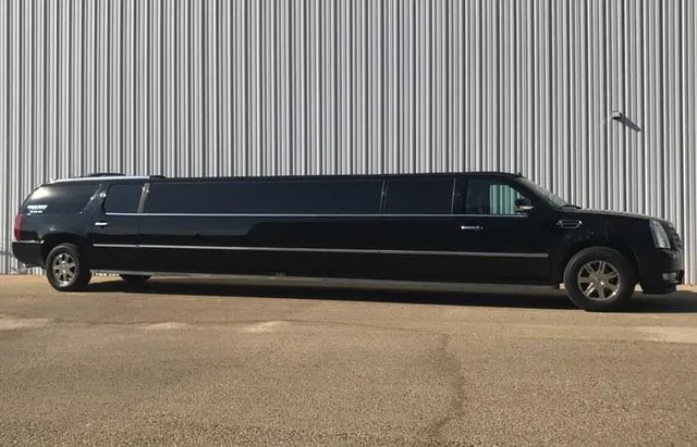 Black Cadillac Escalade Limo