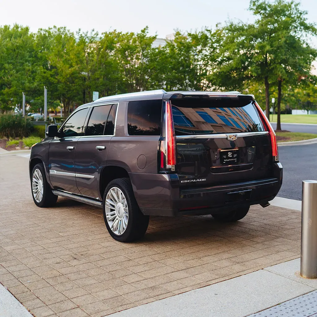 Black Cadillac Escalade Platinum, photo 4 for airport transfers Black Cadillac Escalade Platinum, photo 4 for airport transfers