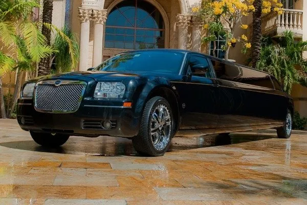 Black Lincoln MKT Stretch Limousine for limo rental in New Richmond, OH