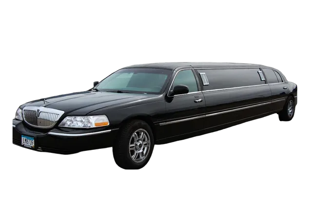 Black Lincoln Town Car Stretch Limousine