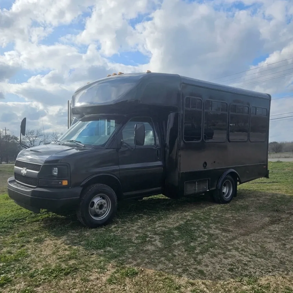 Black Mini Party Bus, photo 3 for party bus rental Black Mini Party Bus, photo 3 for party bus rental