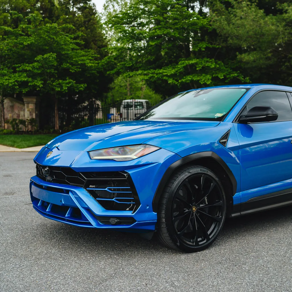 Blue Blu Eleos Lamborghini Urus, photo 11 for wedding car rental in Rockville, MD Blue Blu Eleos Lamborghini Urus, photo 11 for wedding car rental in Rockville, MD