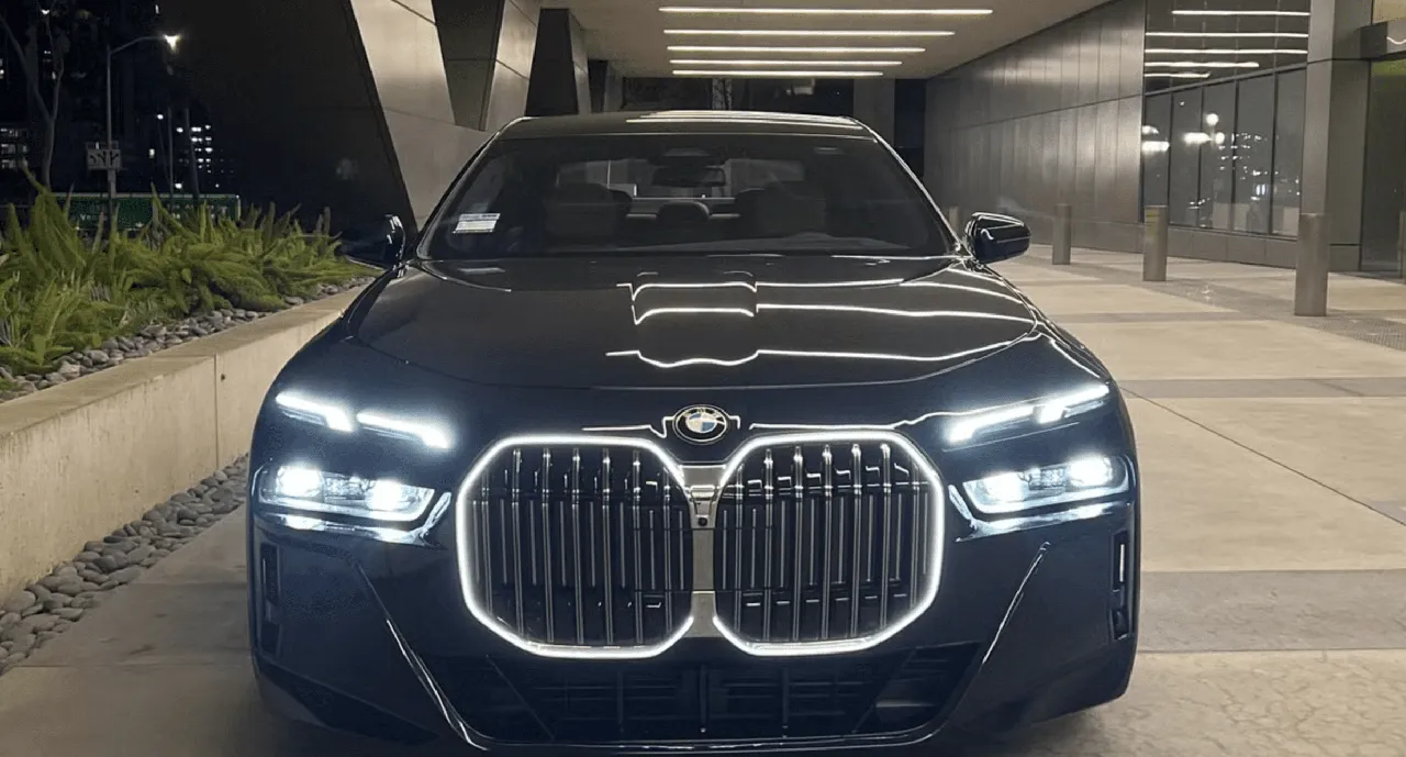 Black BMW, photo 3 for sedan rental in Carpinteria, CA
