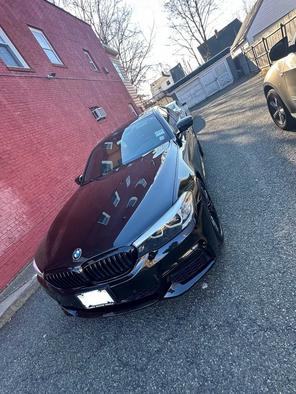Black BMW 5 Series for sedan rental in Hopewell Junction, NY