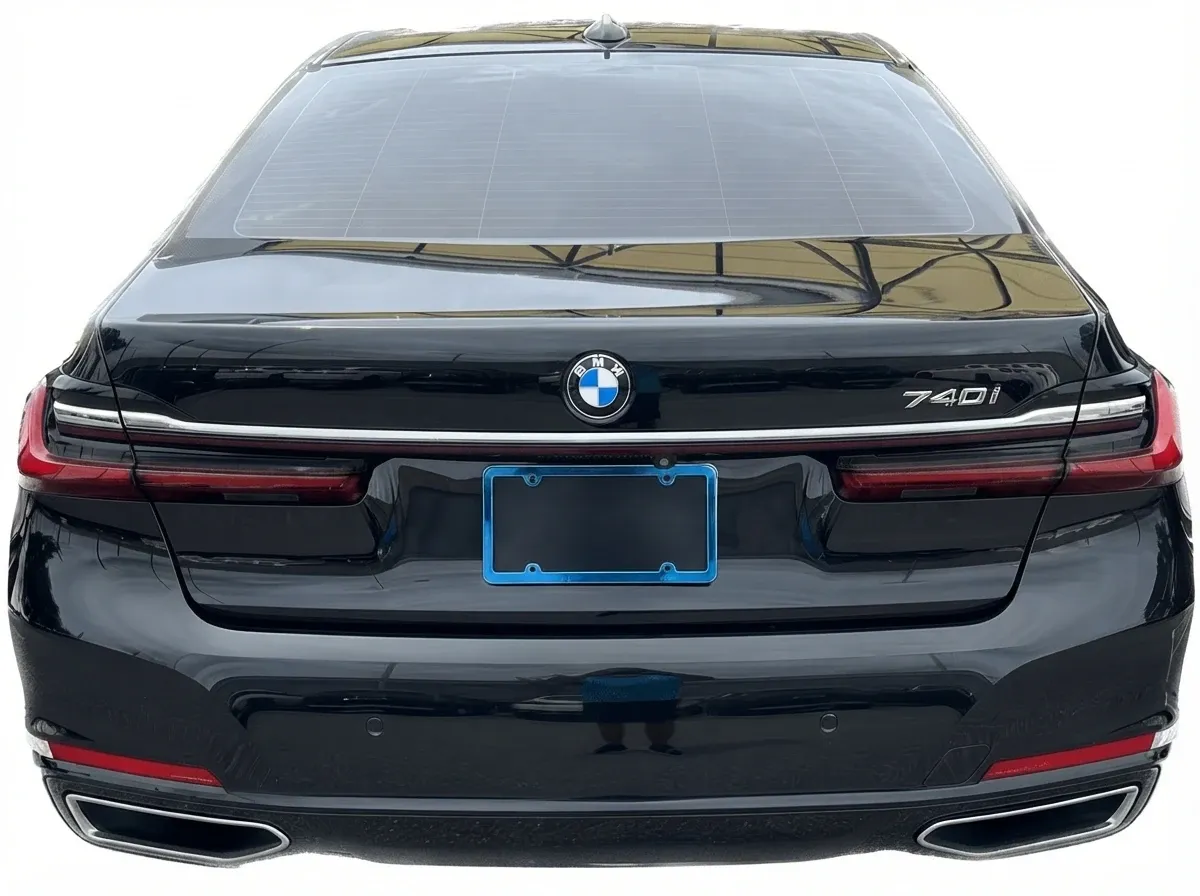 Black BMW 7 Series, photo 3 for sedan rental Black BMW 7 Series, photo 3 for sedan rental