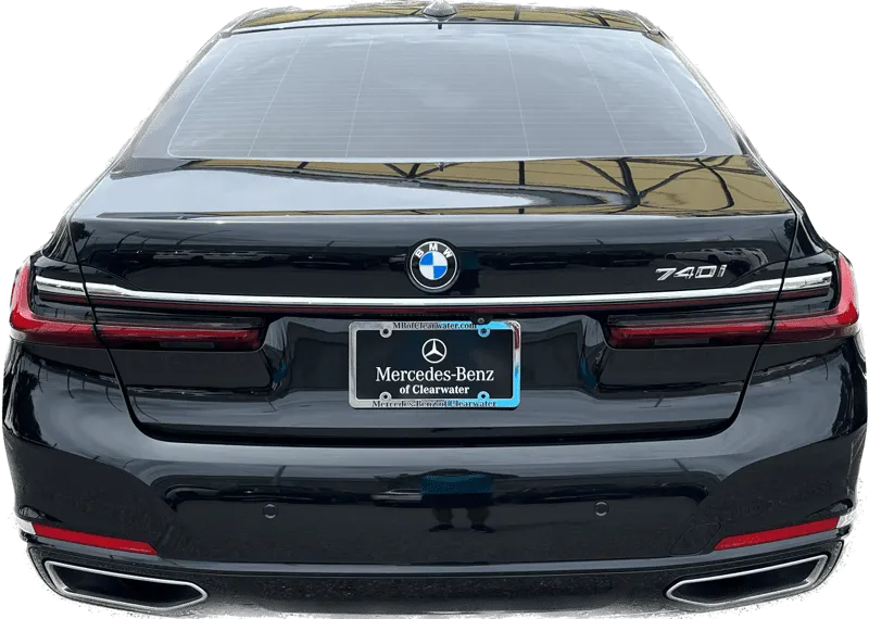 Black BMW 7 Series, photo 3 for sedan rental in Riverview, FL