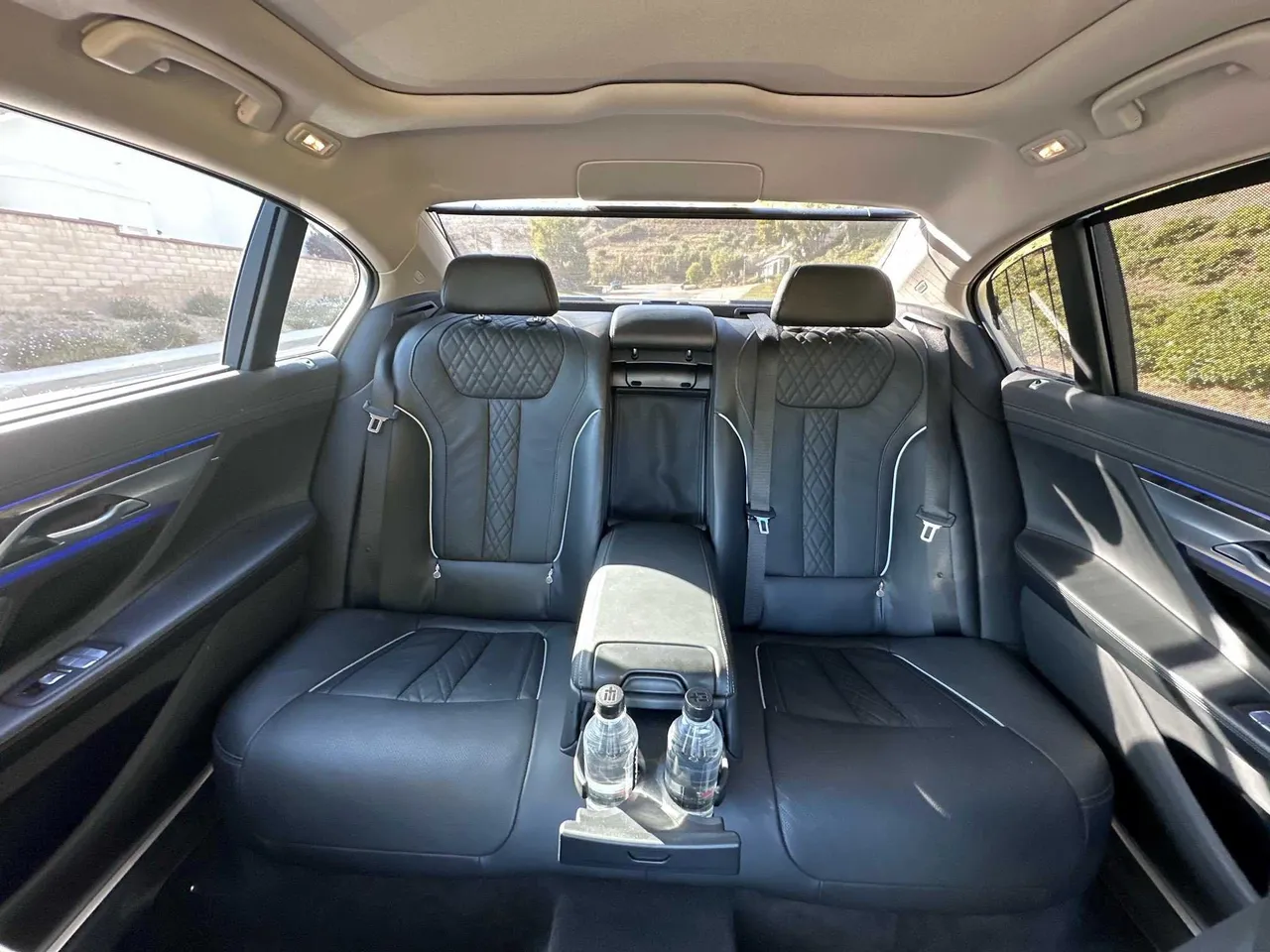 Black BMW 740i, photo 3 for sedan rental in Poway, CA