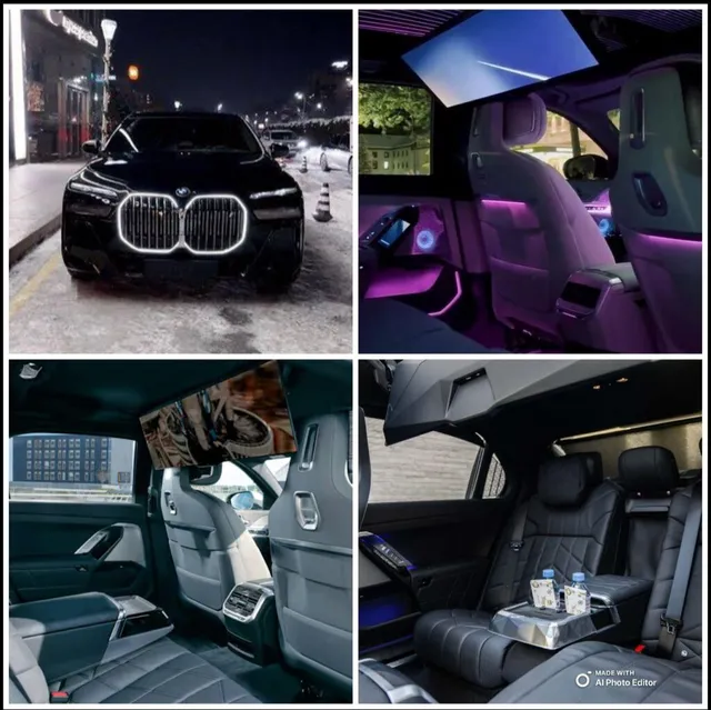 BMW i7 Sedan for sedan rental